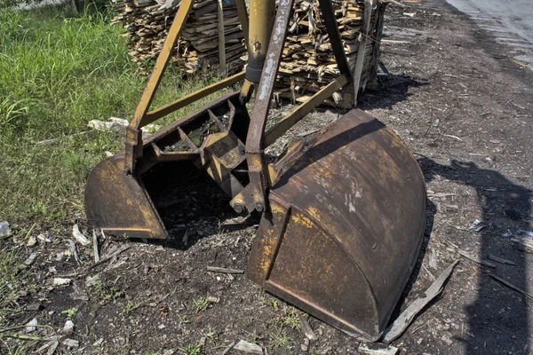 Secchio della macchina caricatrice del carbone — Foto Stock