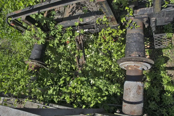 Vecchia carrozza ferroviaria — Foto Stock