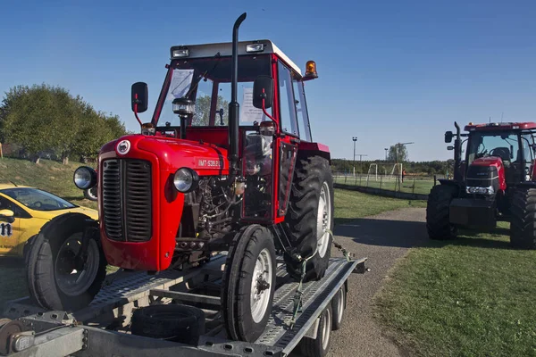 Jasa Tomic Serbie Septembre 2019 Présentation Nouveaux Tracteurs Imt Jarkovac — Photo