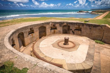 Fort Galle. For kıyı topçu otelinin konumu