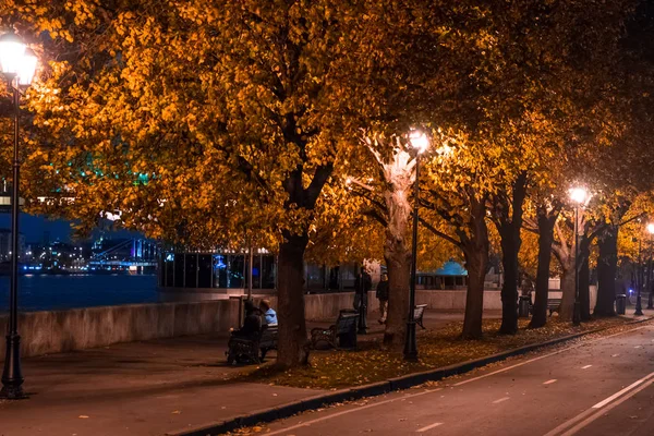 Autumn in the Central Park of Culture and Rest. Moscow. — Stock Photo, Image