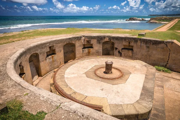 Fort Galle. For kıyı topçu otelinin konumu