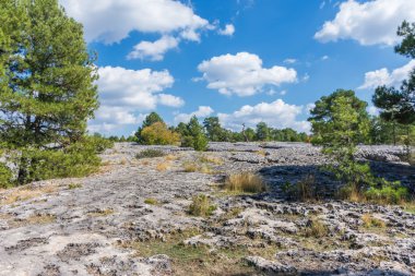 bir jeolojik rock park panorama görünümünü