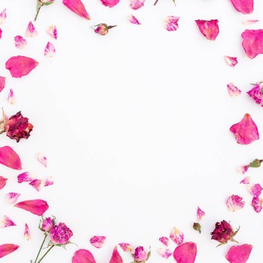 Güllü çiçekli çerçeve 