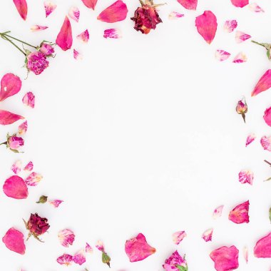 Güllü çiçekli çerçeve 