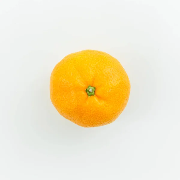 Πορτοκαλί απομονωμένο σε λευκό — Φωτογραφία Αρχείου
