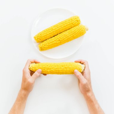 Tatlı Mısır olan kişi 