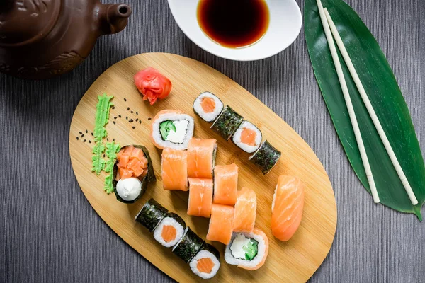 Delicioso set de sushi — Foto de Stock
