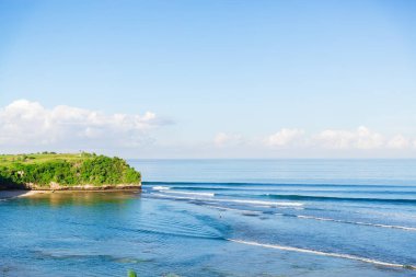 kayalık manzara okyanus sahilinde