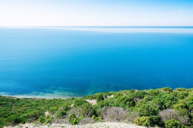 tropikal deniz manzarası kıyı görünümü