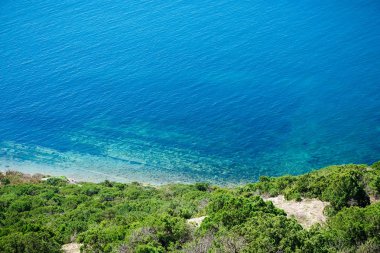 tropikal deniz manzarası kıyı görünümü