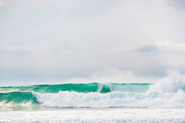 İnanılmaz büyük deniz dalga