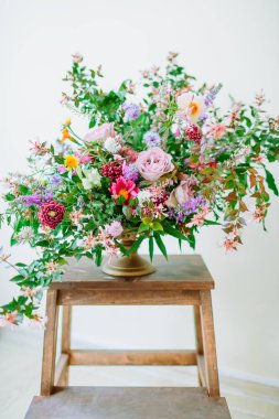 Güzel düğün floristics. 