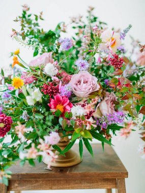 Güzel düğün floristics. 