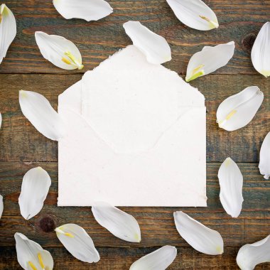 Vintage kağıt zarf 