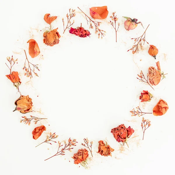 Güllü çiçekli çerçeve 