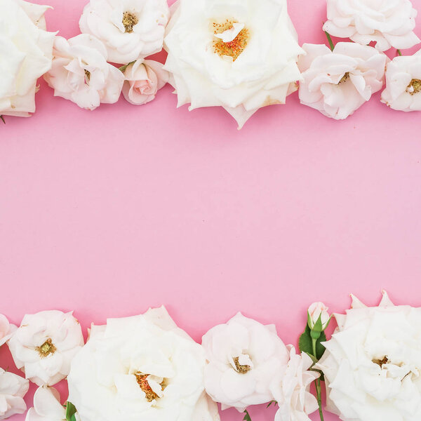 White roses,  flowers arrangement 