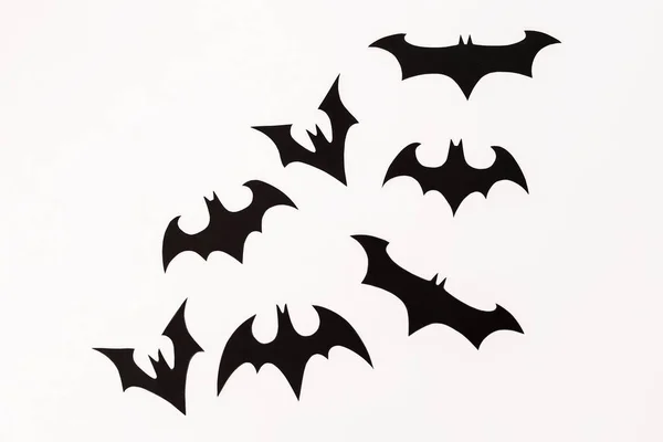 Handmade black bats — Stock Photo, Image