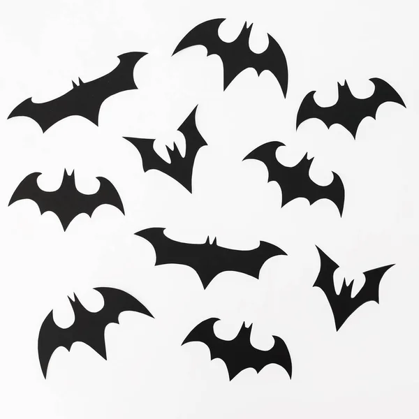 Handmade black bats — Stock Photo, Image