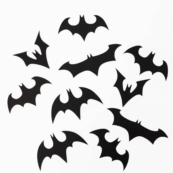 Handmade black bats — Stock Photo, Image