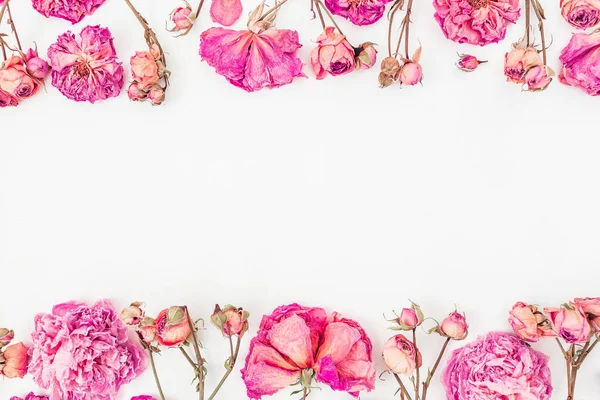 Güllü çiçekli çerçeve 