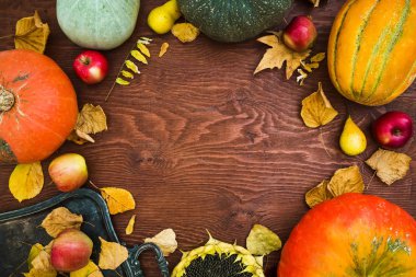 Şükran sonbahar arka plan. 