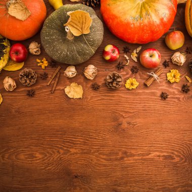 Şükran sonbahar arka plan. 