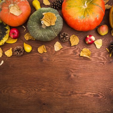 Şükran sonbahar arka plan. 