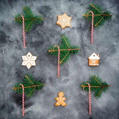  ağaç ve şeker kamışı, gingerbread  