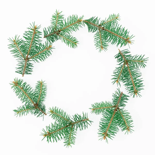 Zimní vzor vánoční stromeček — Stock fotografie