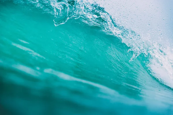 Блакитна Хвиля Океані Очистити Кристалічні Хвилі — стокове фото