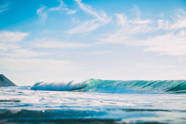 Onda Azul Oceano Ótimo Para Surfar Mar — Fotografia de Stock