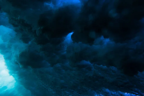 Wave Underwater Blue Ocean Underwater — Stock Photo, Image