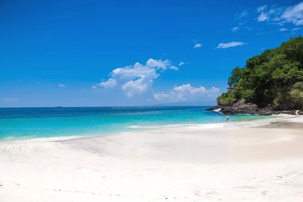 Tropical Sandy Beach Ocean Crystal Water Bali — Stock Photo, Image