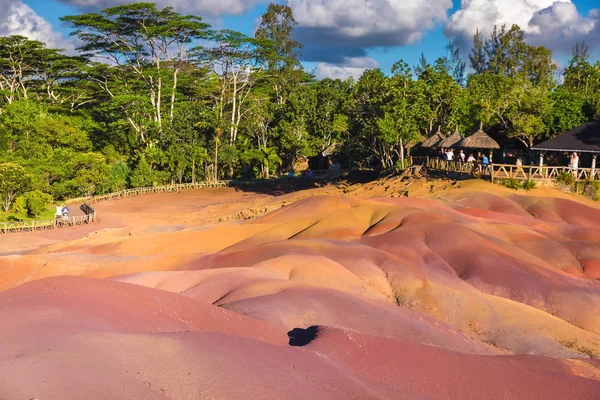 Mauritius, Chamarel 'de Yedi Renkli Dünya — Stok fotoğraf