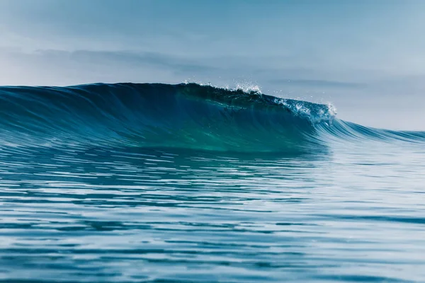 Oceán Ideální Vlna Oceánu Breaking Blue Waves — Stock fotografie