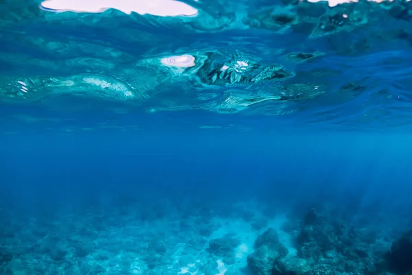 Tropische Transparante Oceaan Onder Water Tropen — Stockfoto