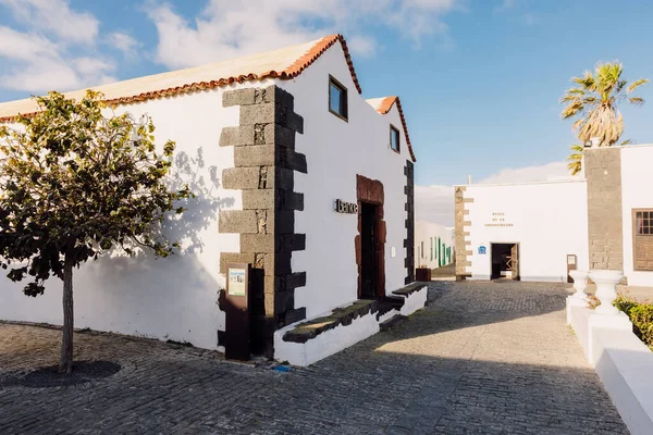 Teguise Lanzarote Hiszpania Kwietnia 2020 Stara Architektura Miasta Teguise — Zdjęcie stockowe