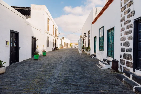 Teguise Lanzarote Hiszpania Kwietnia 2020 Stara Architektura Miasta Teguise — Zdjęcie stockowe