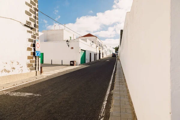 Teguise Lanzarote Hiszpania Kwietnia 2020 Stara Architektura Miasta Teguise — Zdjęcie stockowe