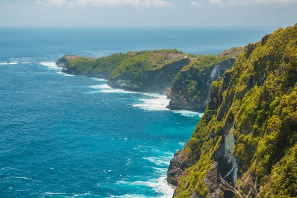 Manta Point Blue Ocean Cliff Nusa Penida Island — Stock Photo, Image