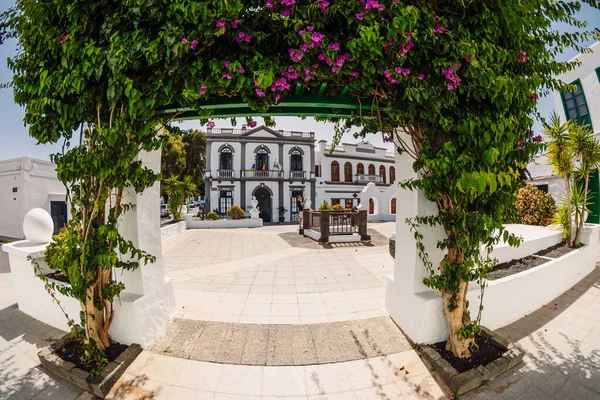 Haria Lanzarote Spanien April 2020 Die Alte Architektur Der Stadt — Stockfoto