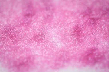 Pembe soyut ışıltılı ışıklar. Odaklanmamış pastel pembe arka plan kızımsı kavram