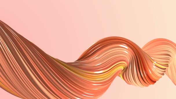 Animation Pastellfarbener Formen Auf Frischem Hintergrund — Stockvideo