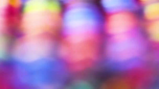 Couleur fond bokeh rotatif .