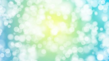 Renk bokeh animasyon farklı arka planlar üzerinde. 5 renk kümesi.