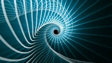 Mavi neon soyut satırlarda koyu arka plan.