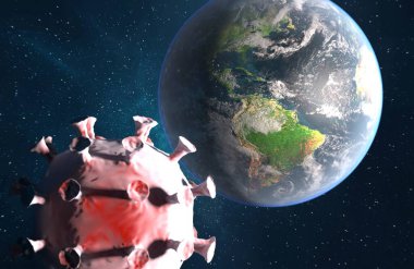 Dünya 'ya küçük bir gezegen büyüklüğünde bir virüs geliyor.