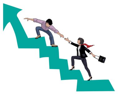 İnsanlar success2 bir yolda