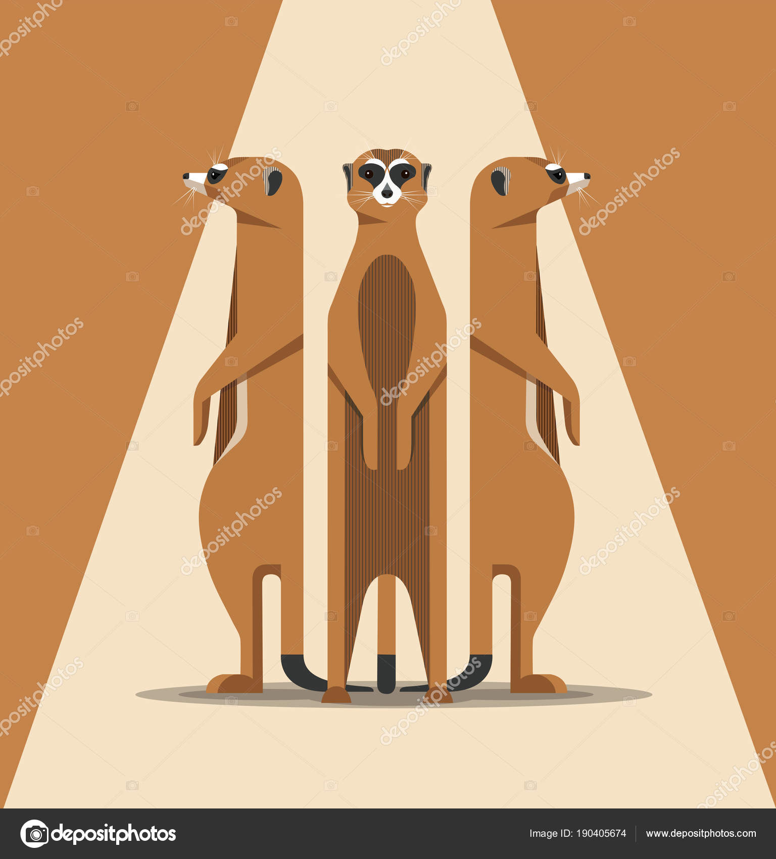 Suricate Images Vectorielles Suricate Vecteurs Libres De Droits Depositphotos